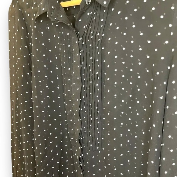 Halogen Women’s Blouse Long Sleeve Button Down Shirt Size Medium NWOT - Picture 5 of 7